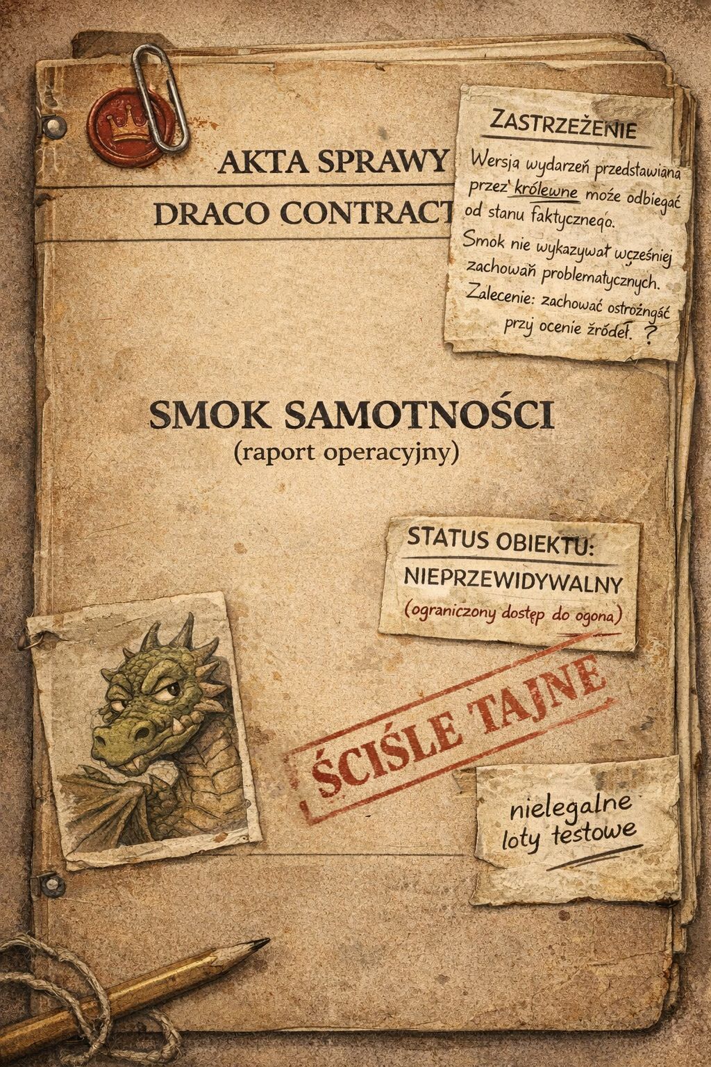 Okładka Smoka Samotności